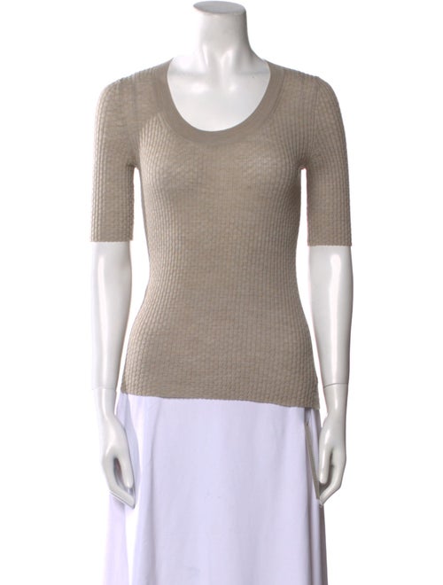 Theory Wool Scoop Neck Sweater