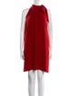 Theory Mock Neck Knee-Length Dress