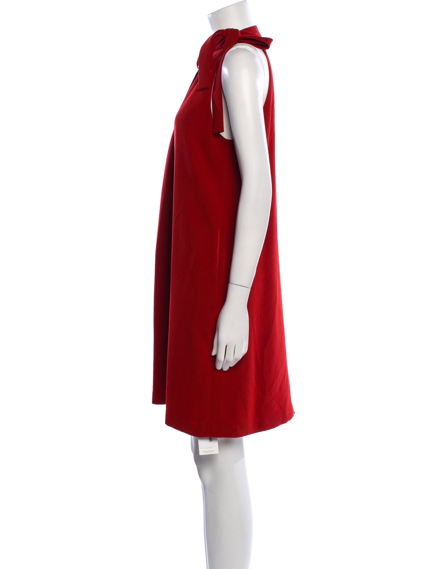 Theory Mock Neck Knee-Length Dress