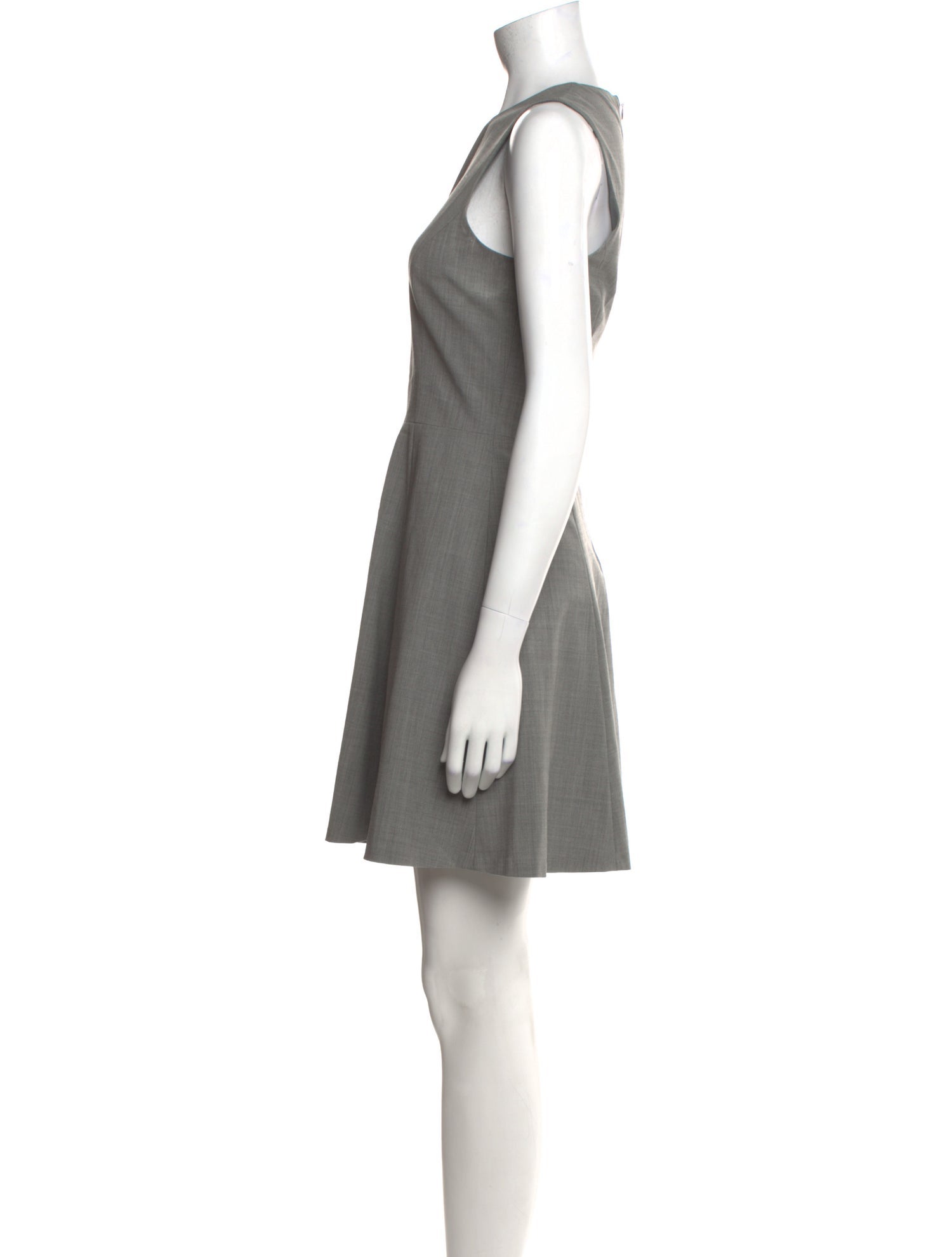 Theory Virgin Wool Mini Dress