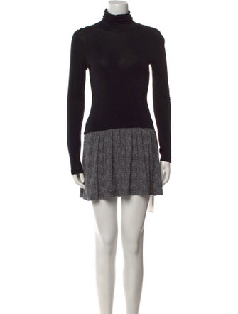 Theory Turtleneck Mini Dress