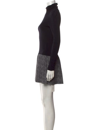 Theory Turtleneck Mini Dress