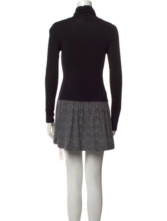 Theory Turtleneck Mini Dress