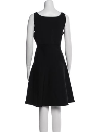 Theory V-Neck Mini Dress