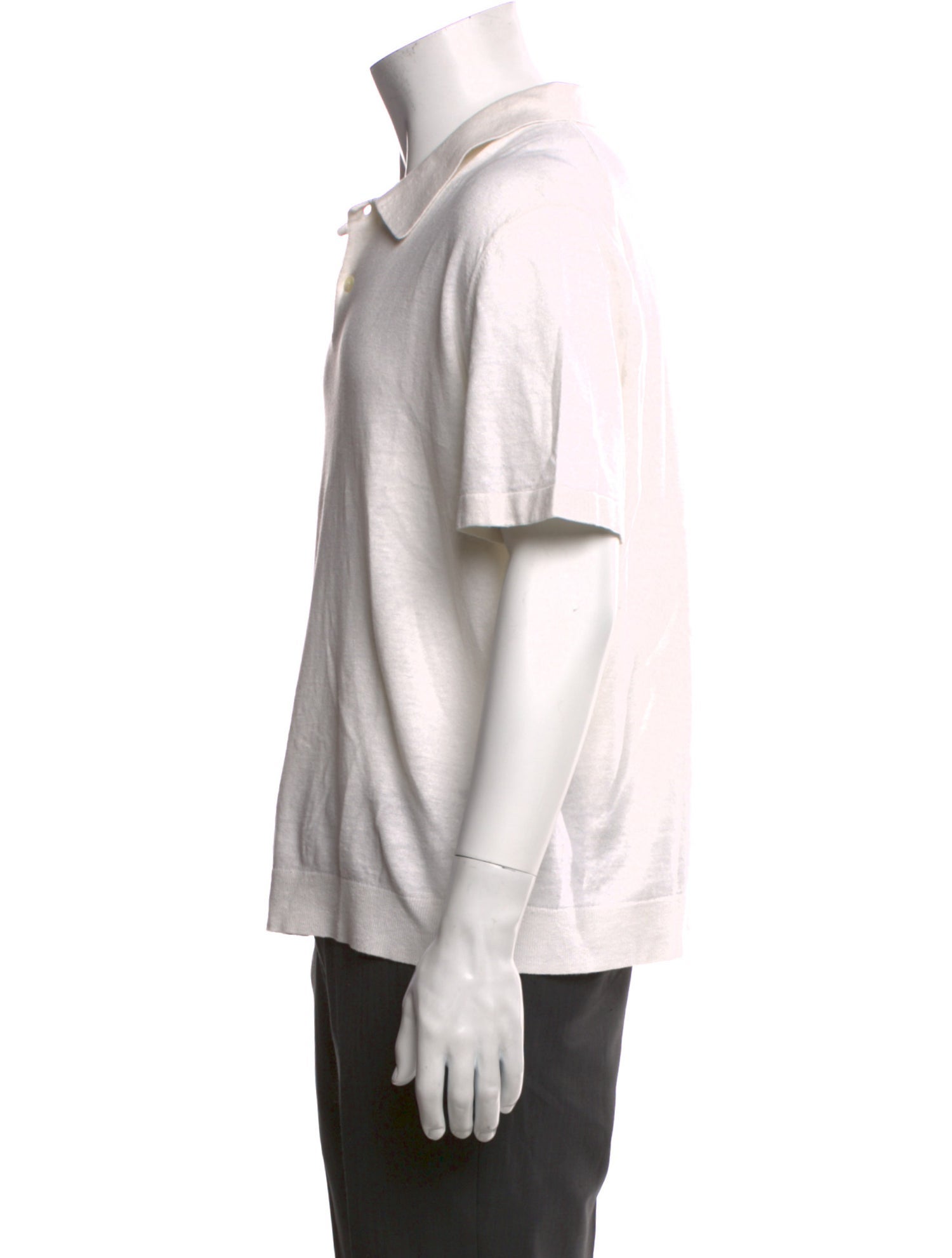 Theory Linen Mock Neck Pullover