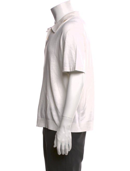 Theory Linen Mock Neck Pullover