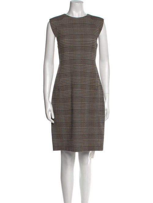 Theory Virgin Wool Knee-Length Dress