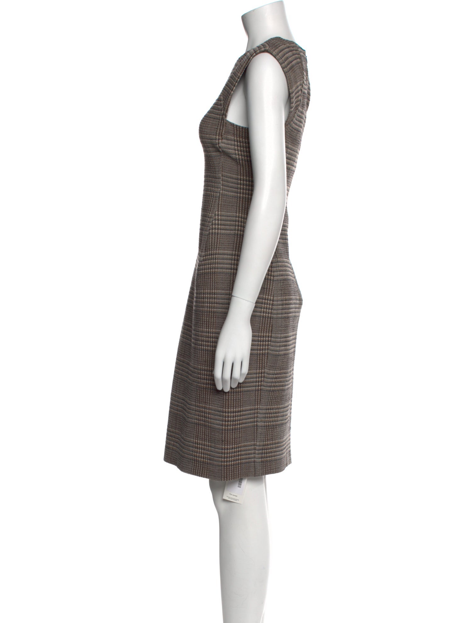 Theory Virgin Wool Knee-Length Dress