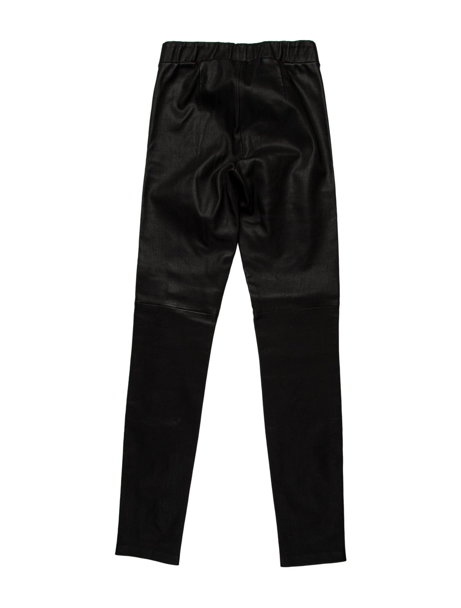 Theory Lamb Leather Skinny Leg Pants