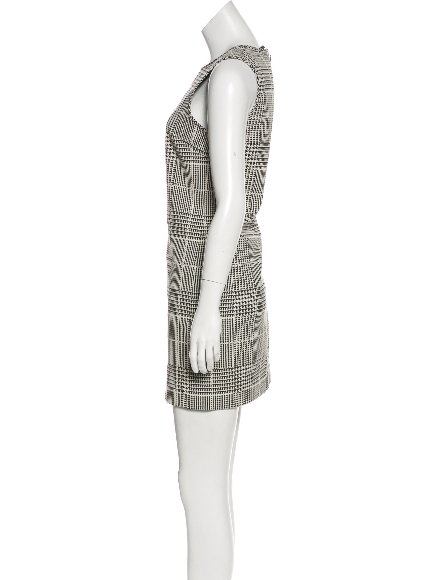 Theory Houndstooth Shift Dress