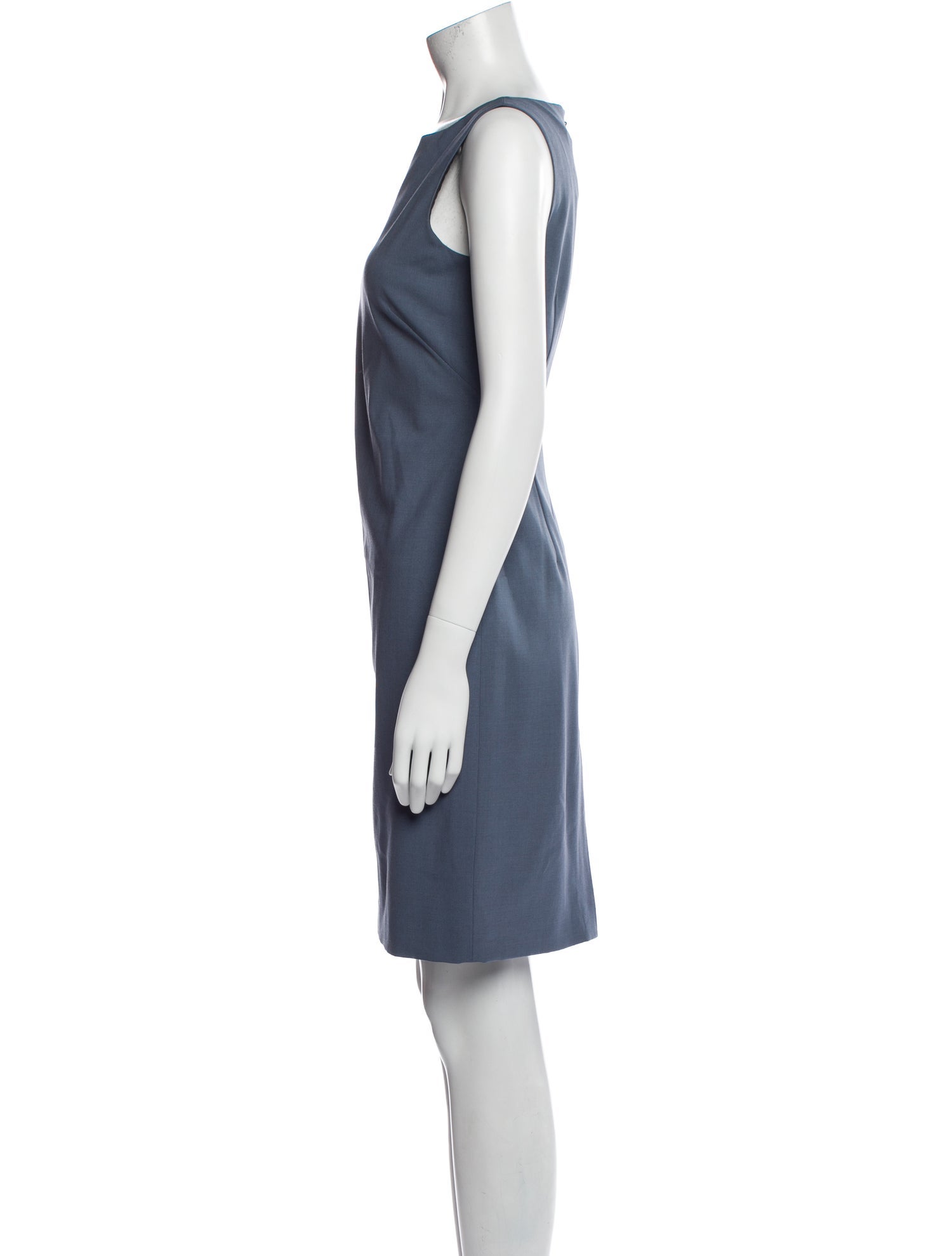 Theory Virgin Wool Knee-Length Dress
