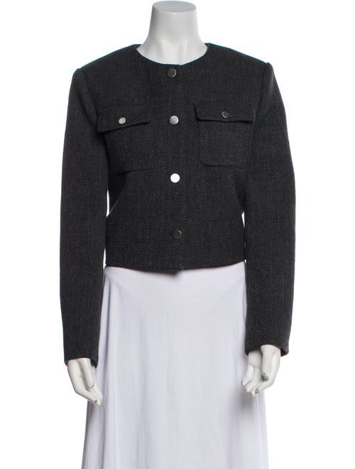 Theory Tweed Pattern Evening Jacket