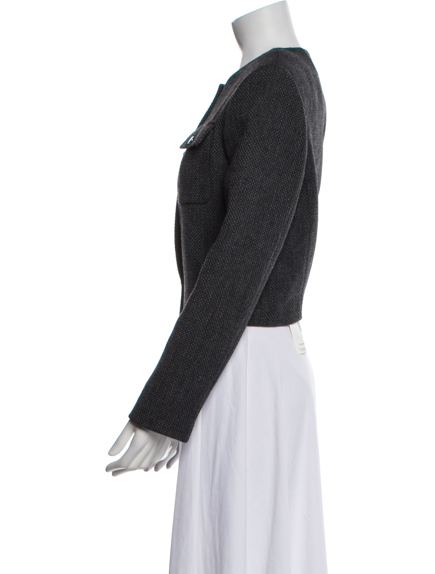 Theory Tweed Pattern Evening Jacket