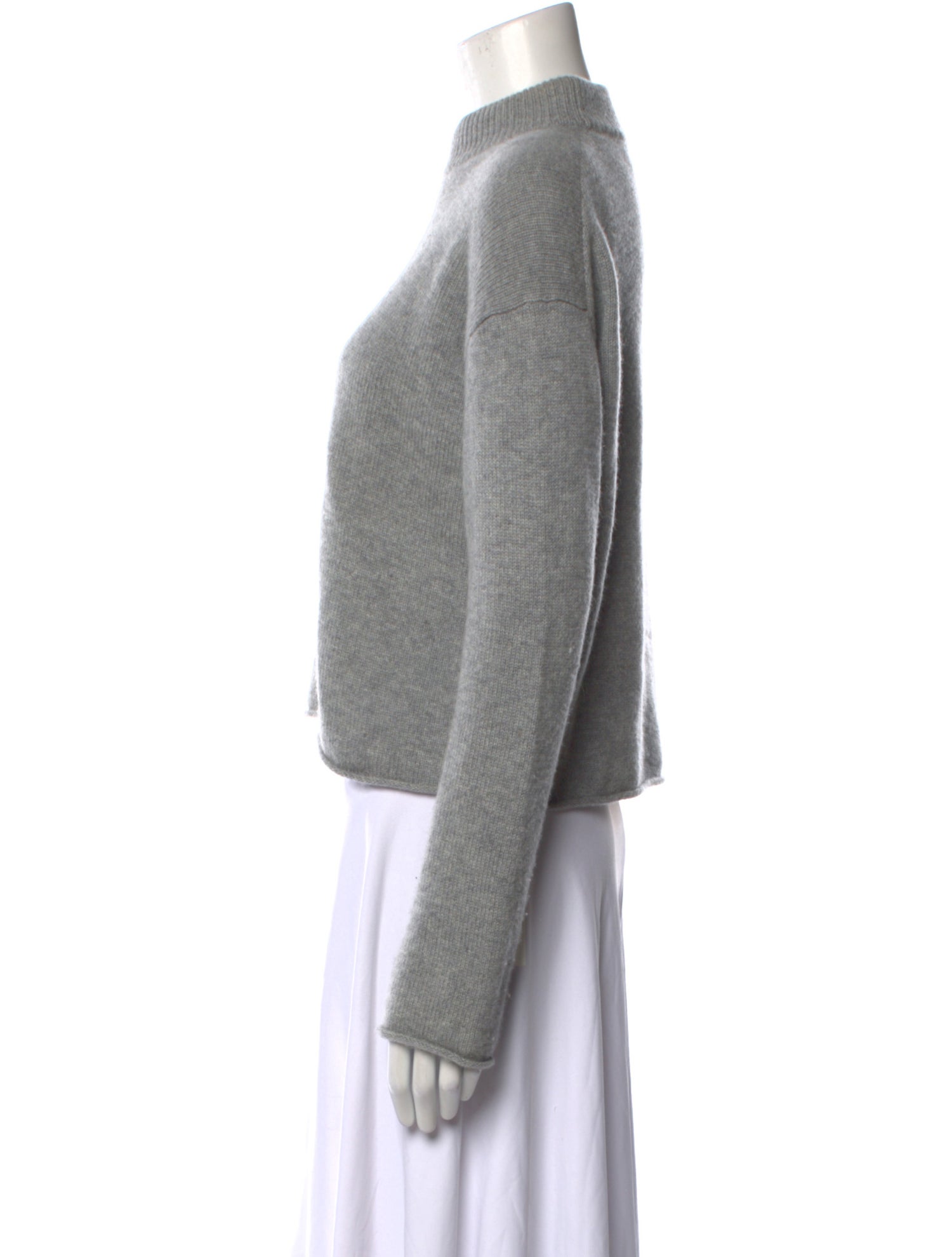 Theory Cashmere Mock Neck Sweater