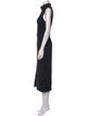 Theory Merino Wool Midi Length Dress