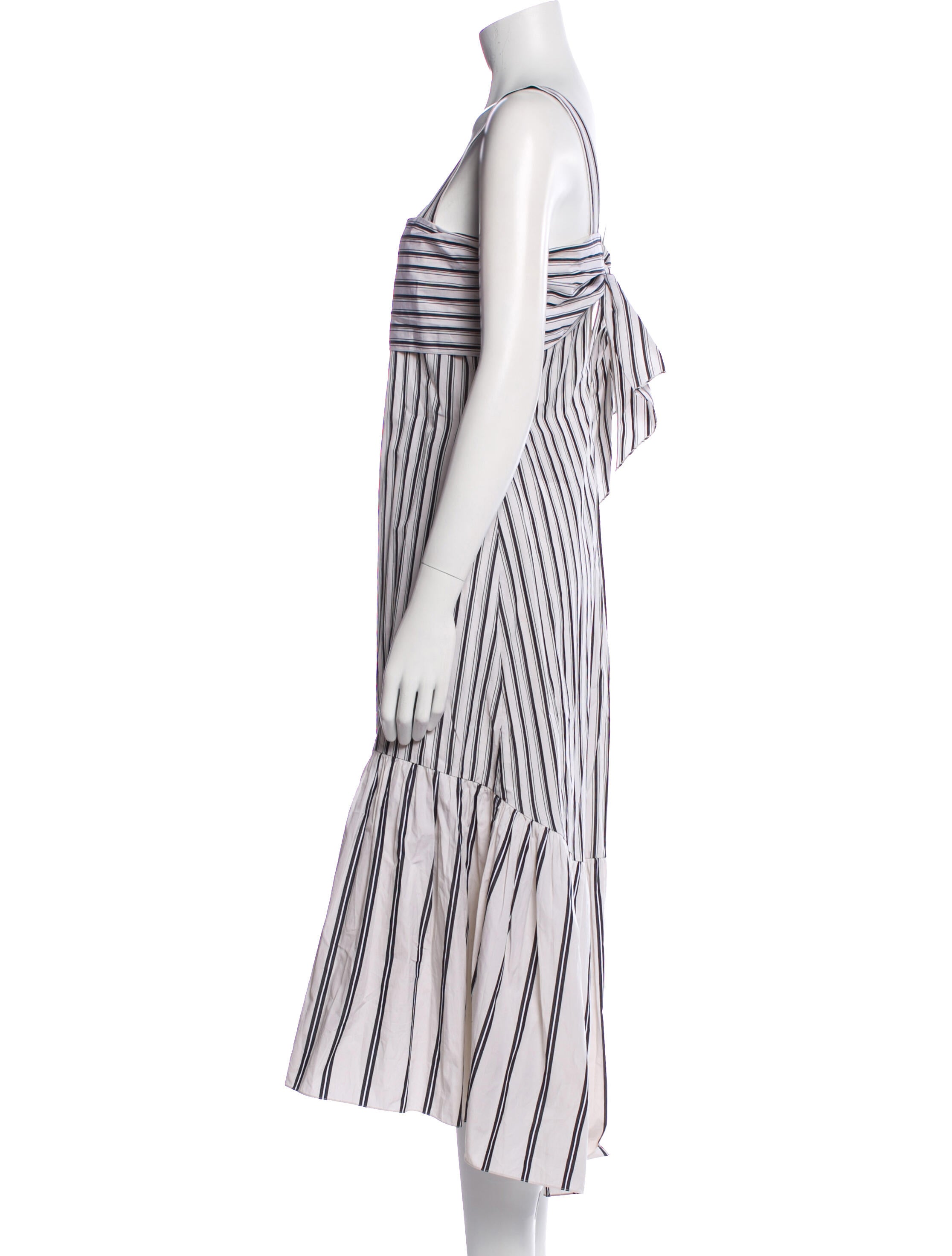 Theory Striped Long Dress w/ Tags