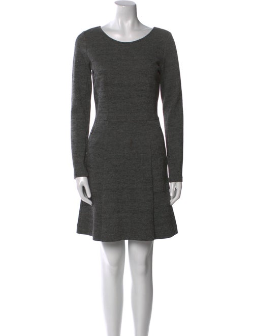 Theory Scoop Neck Mini Dress