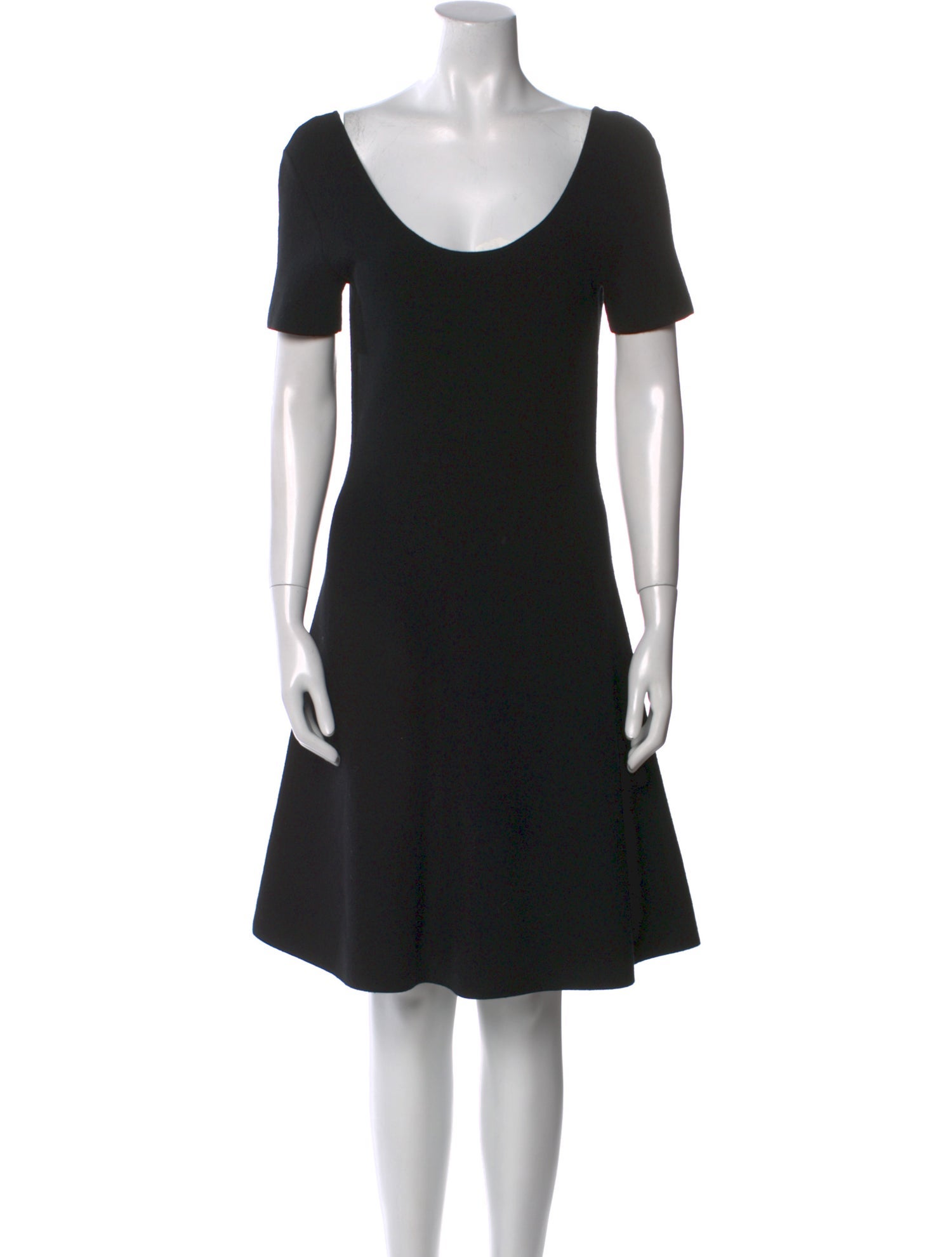 Theory Scoop Neck Knee-Length Dress