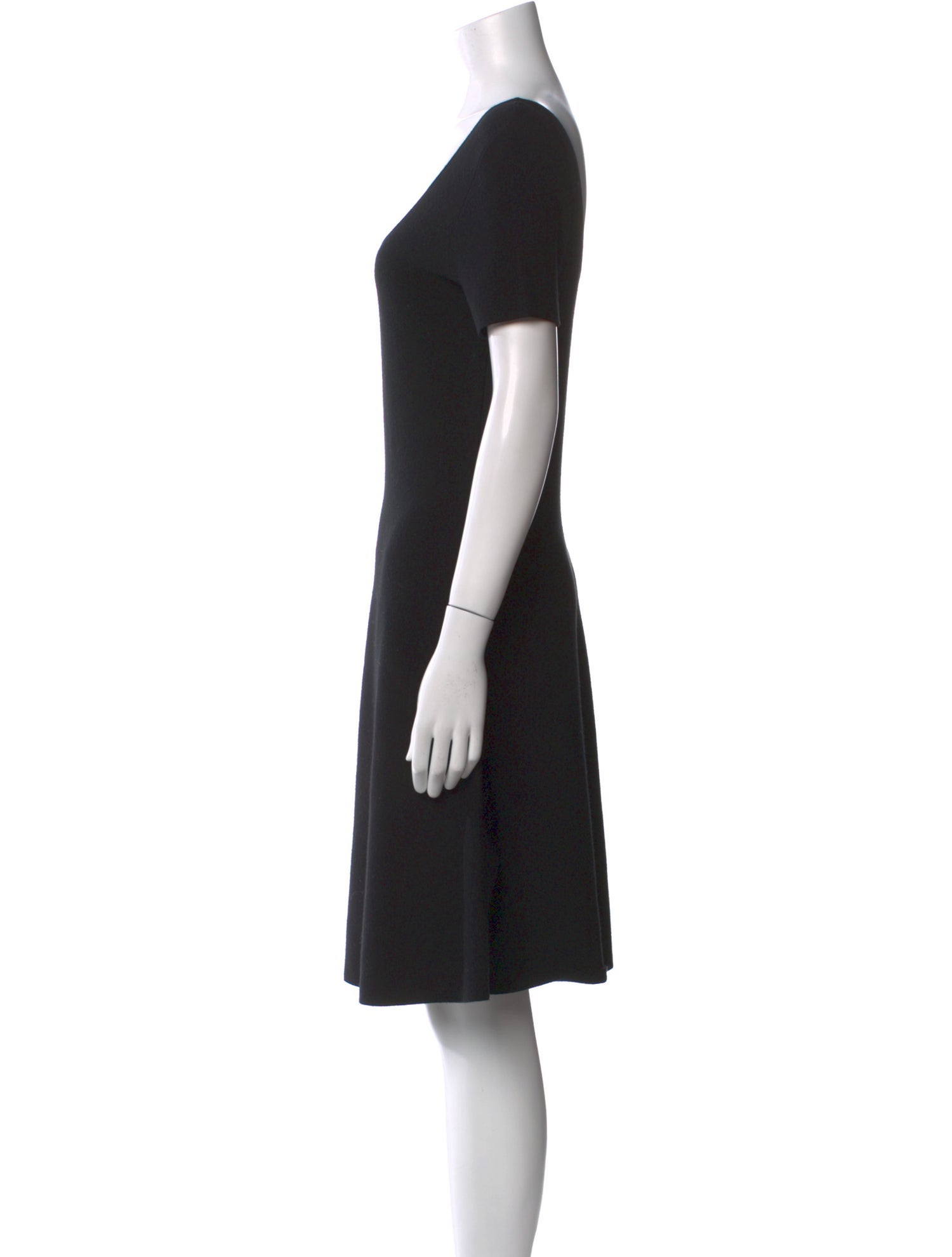Theory Scoop Neck Knee-Length Dress