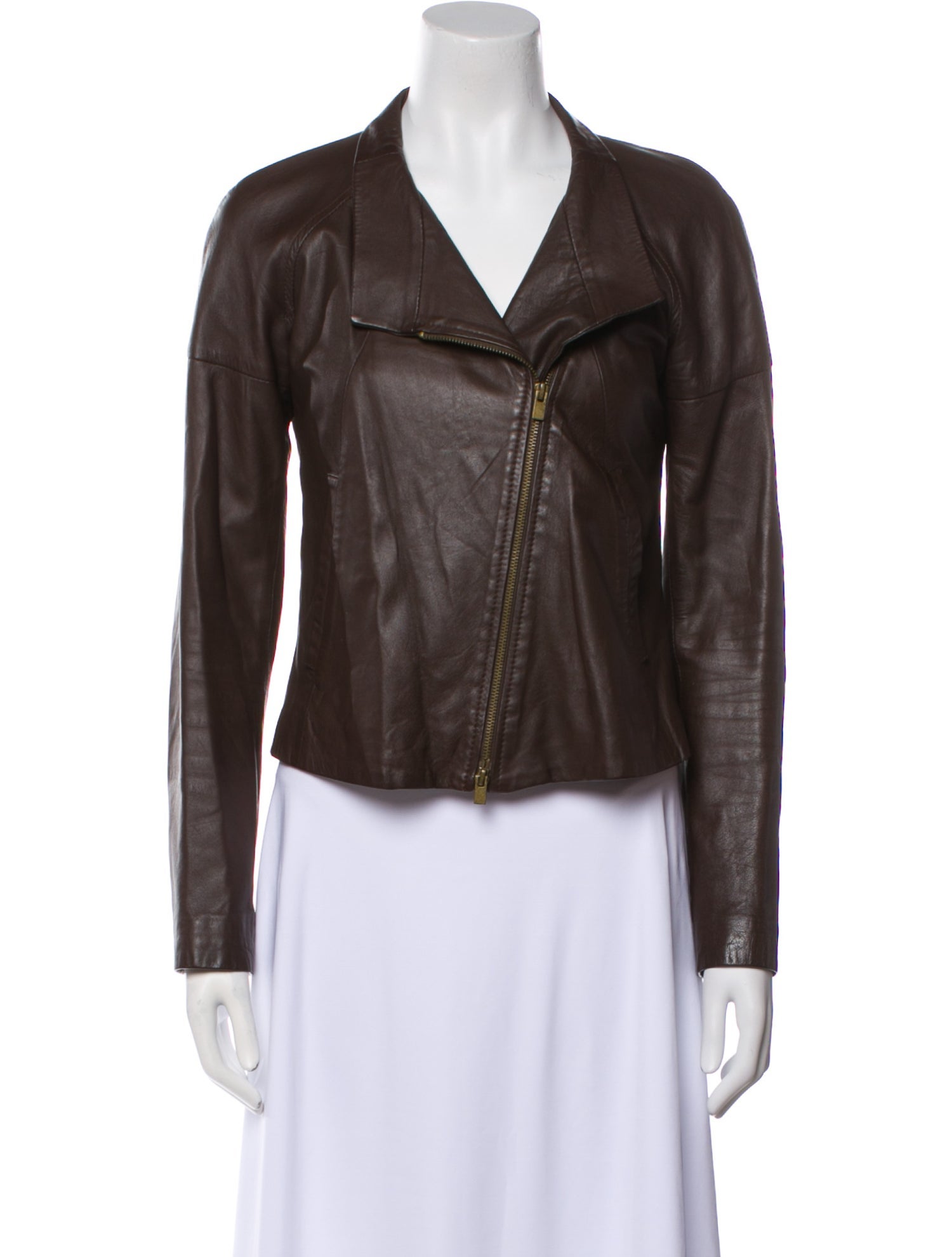 Theory Leather Biker Jacket