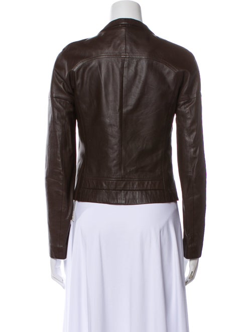 Theory Leather Biker Jacket
