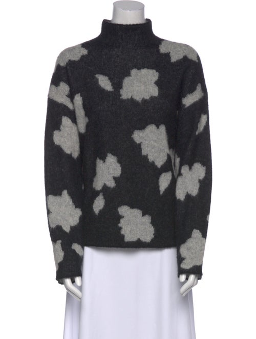 Theory Alpaca Printed Sweater