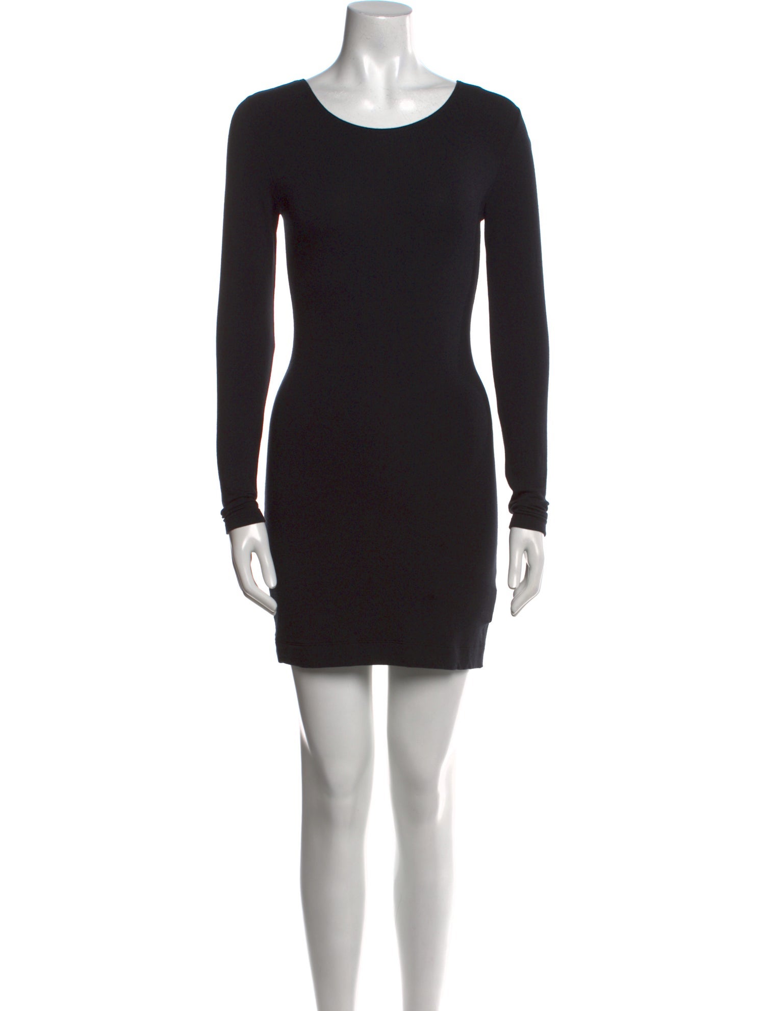 Theory Scoop Neck Mini Dress