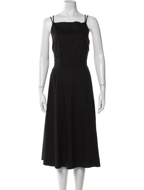 Theory Linen Midi Length Dress