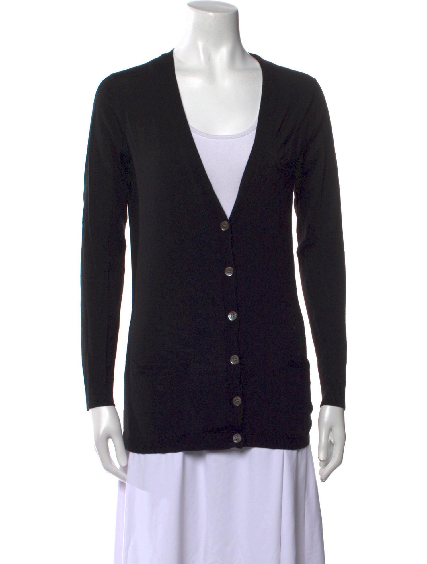 Theory Merino Wool V-Neck Sweater