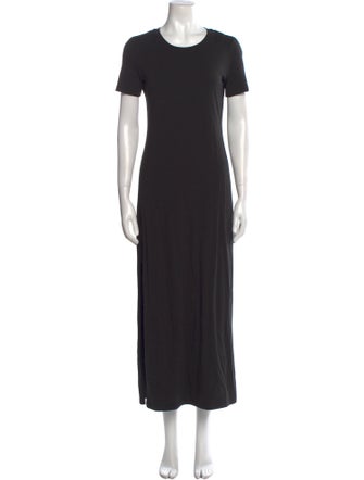 Theory Crew Neck Long Dress