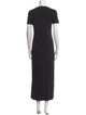 Theory Crew Neck Long Dress