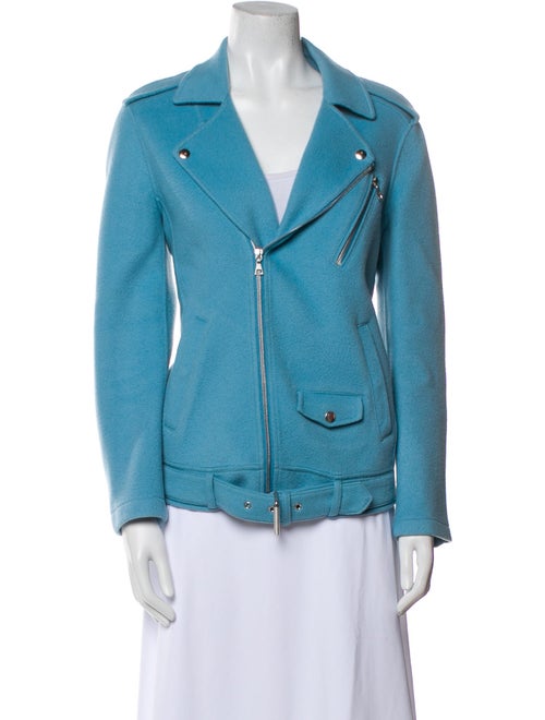 Theory Wool Biker Jacket