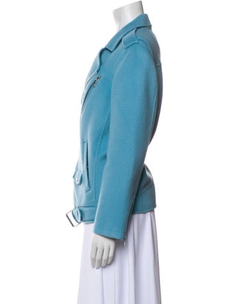 Theory Wool Biker Jacket