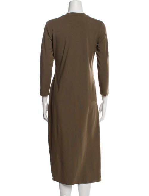 Theory Crew Neck Midi Length Dress