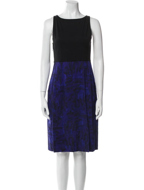 Theory Printed Knee-Length Dress