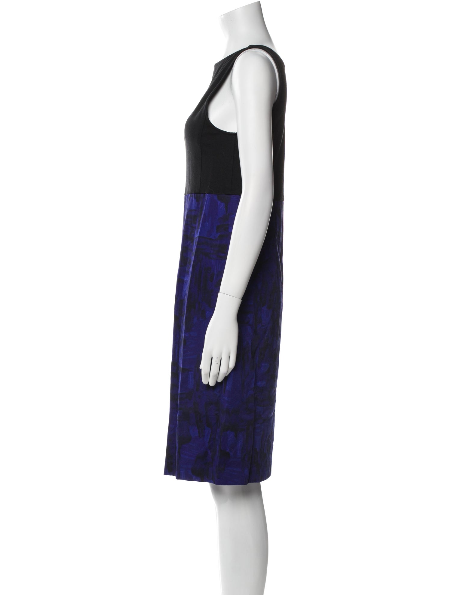 Theory Printed Knee-Length Dress