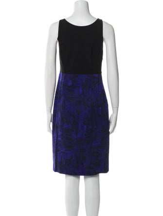 Theory Printed Knee-Length Dress