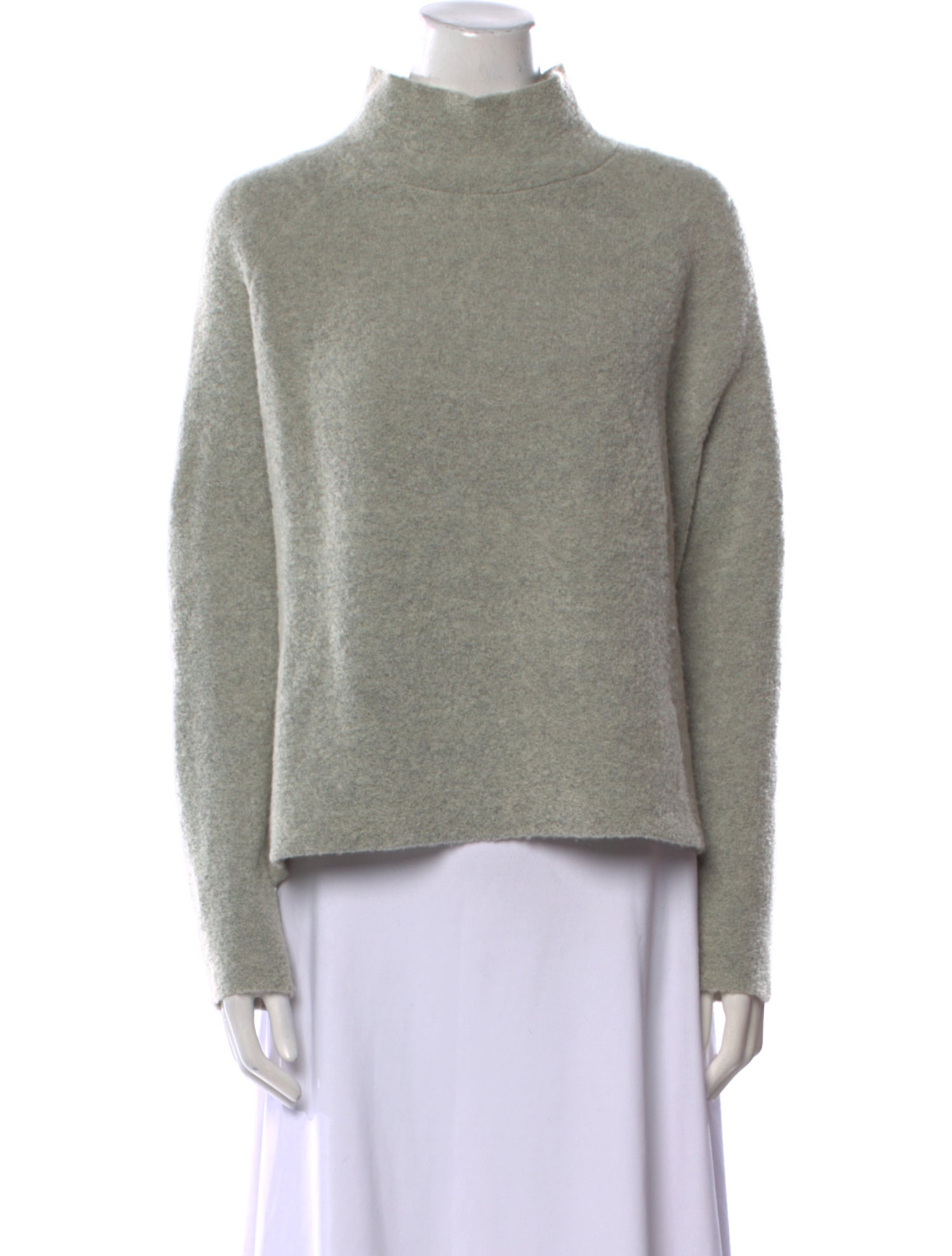 Theory Wool Mock Neck Sweater