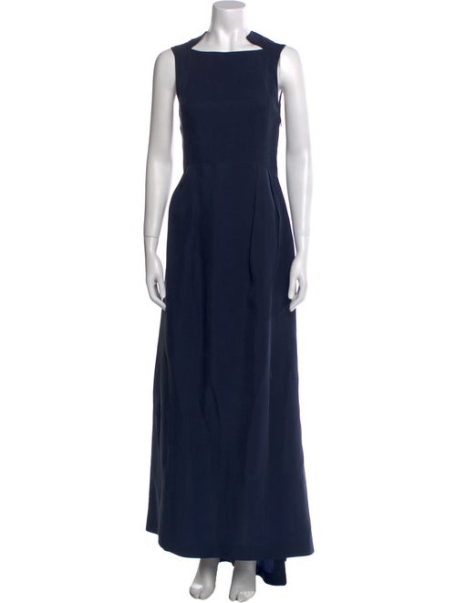 Theory Silk Long Dress
