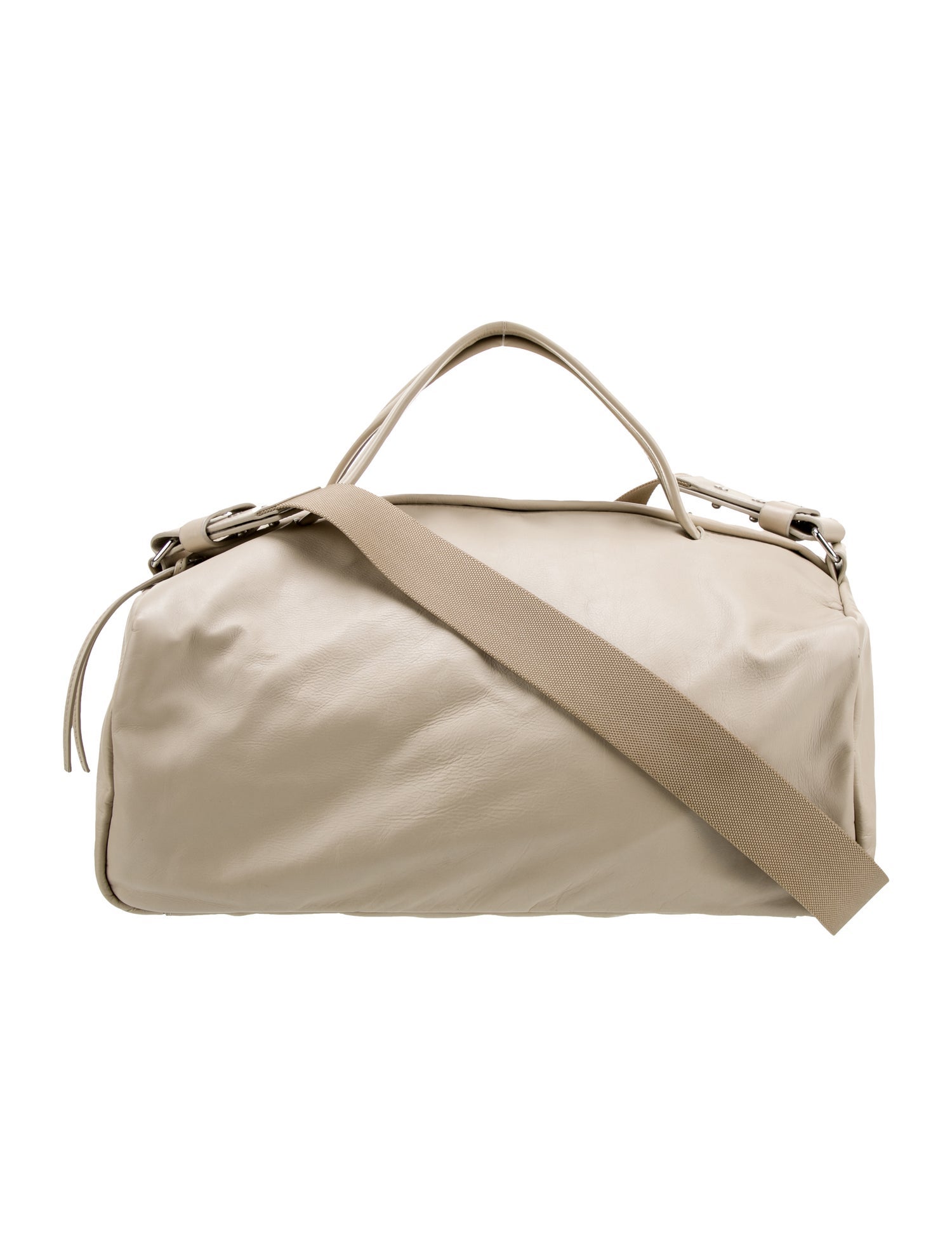 Theory Leather Top Handle Bag