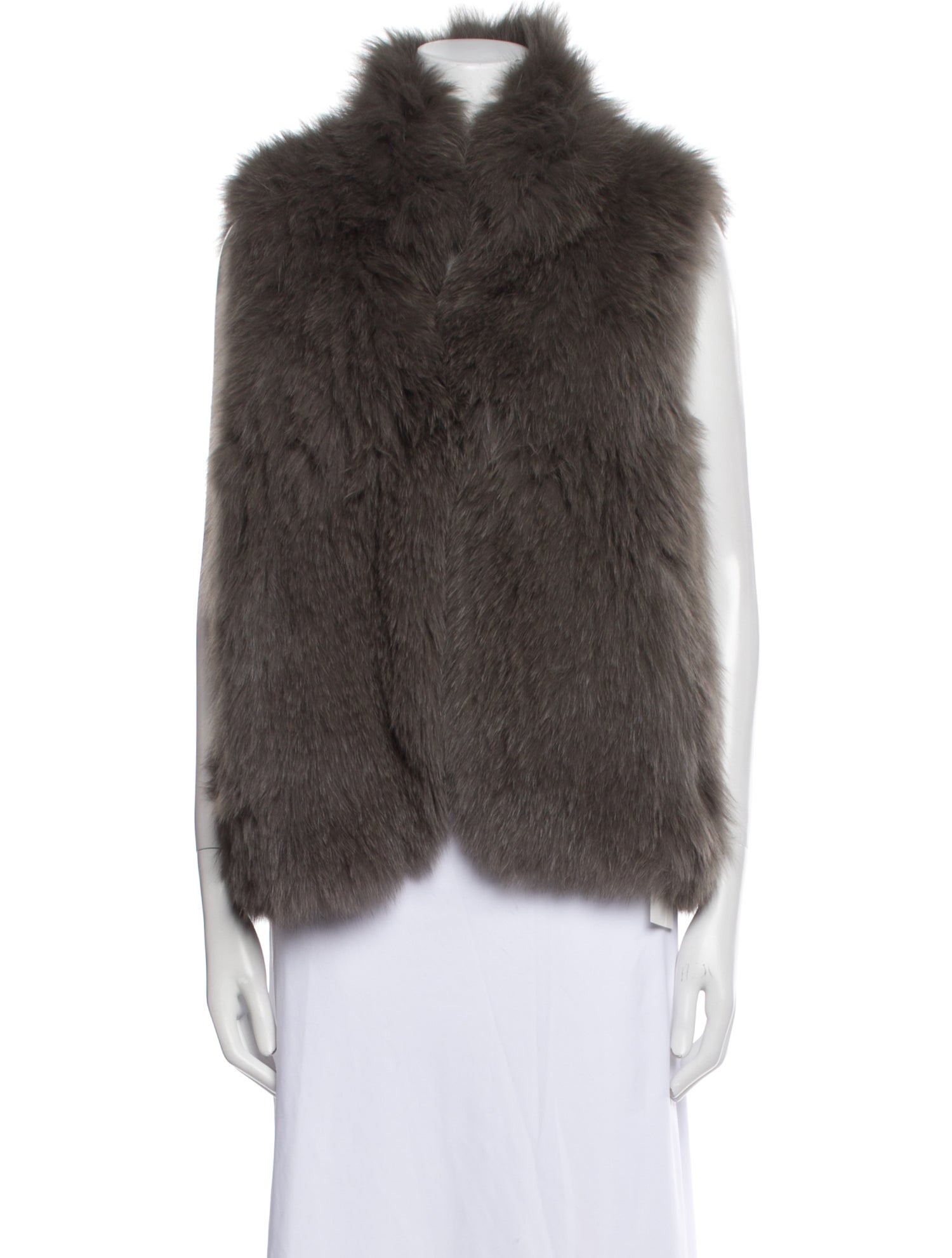 Theory Fox Fur Jacket