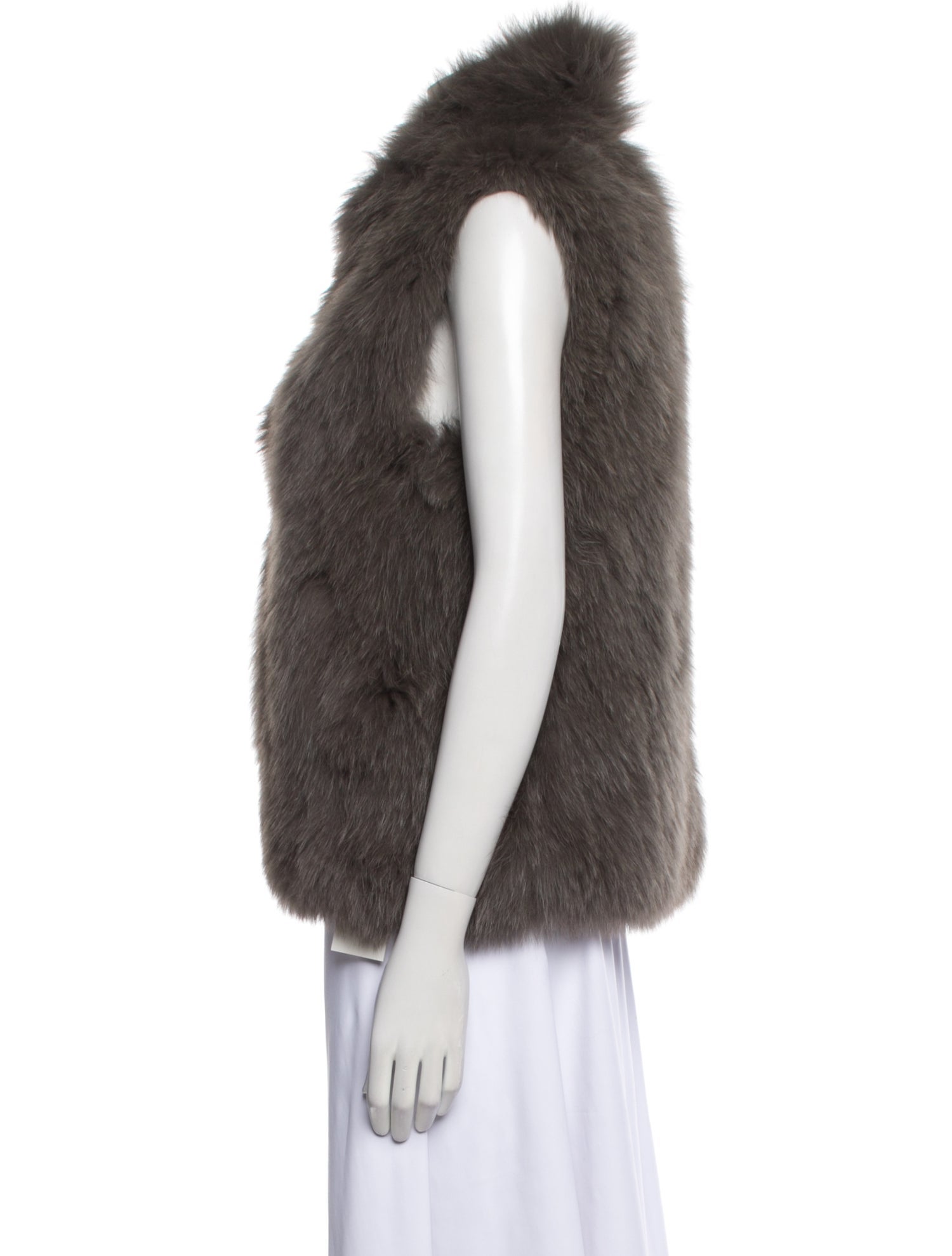 Theory Fox Fur Jacket