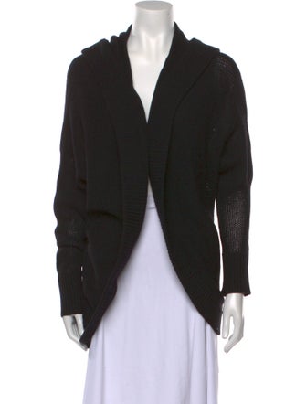 Theory Wool Open Front Sweater