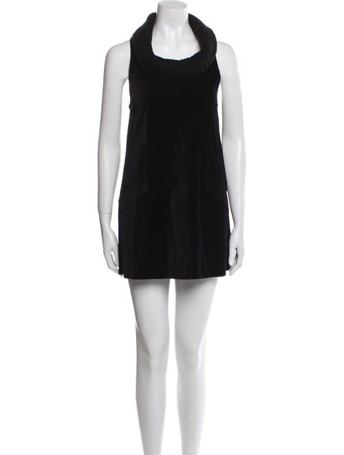 Theory Cowl Neck Mini Dress