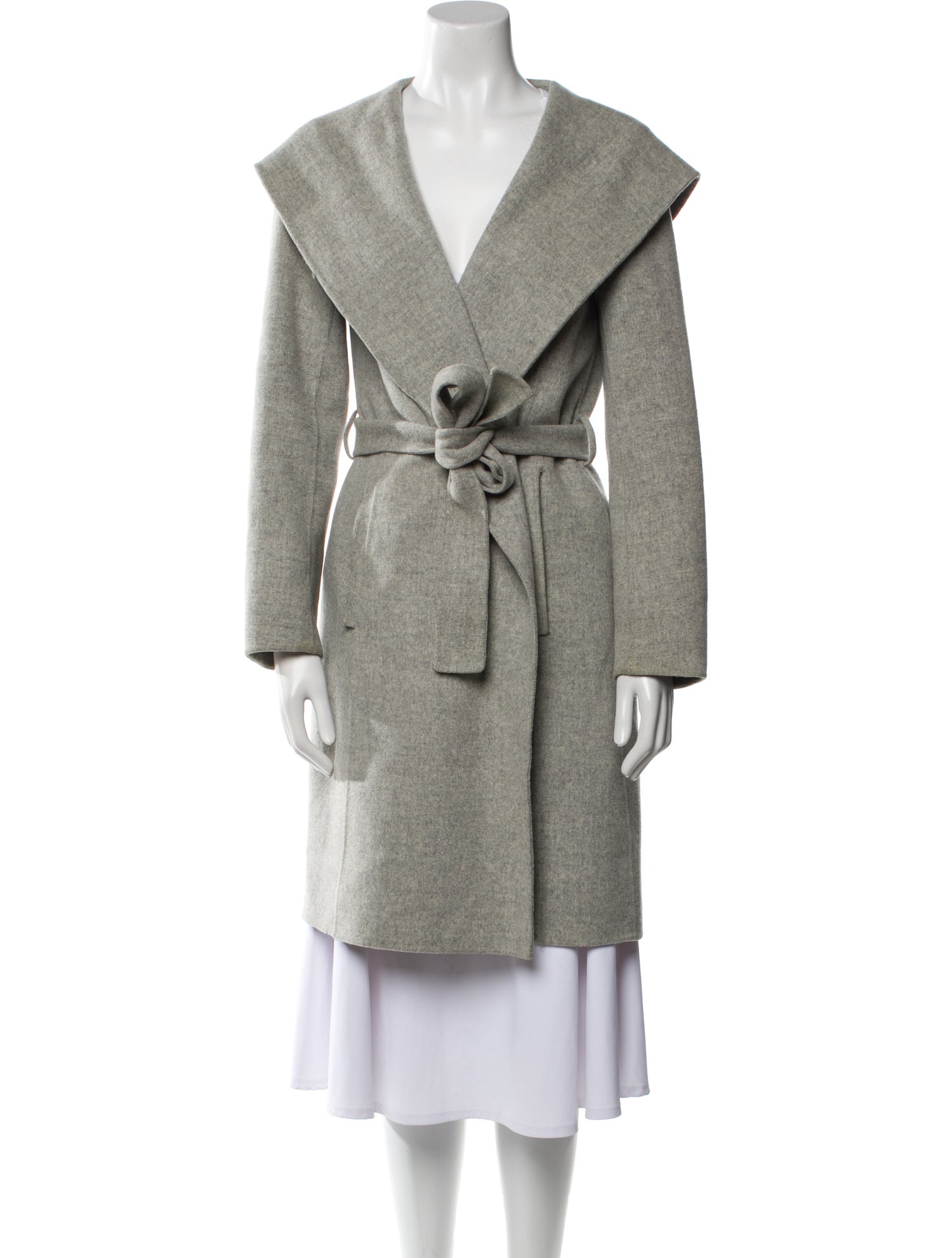 Theory Wool Trench Coat