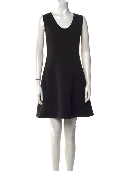 Theory Scoop Neck Mini Dress