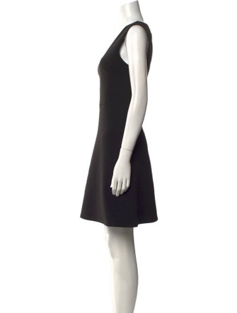 Theory Scoop Neck Mini Dress