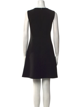 Theory Scoop Neck Mini Dress