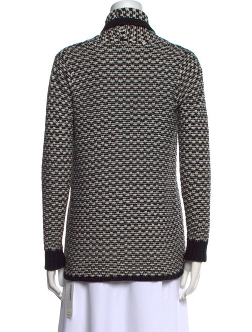 Theory Printed V-Neck Sweater