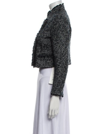 Theory Tweed Pattern Evening Jacket